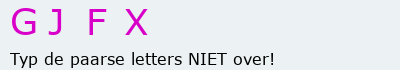 Bevestigingscode