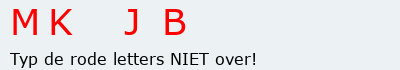 Bevestigingscode