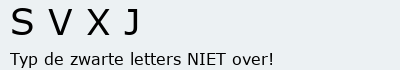 Bevestigingscode