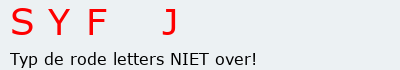 Bevestigingscode