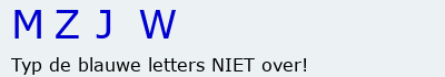 Bevestigingscode