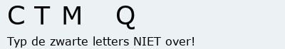 Bevestigingscode
