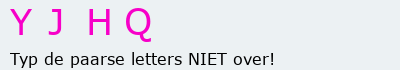 Bevestigingscode