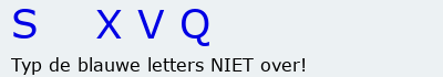 Bevestigingscode