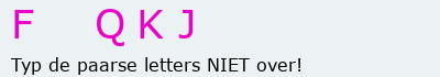 Bevestigingscode