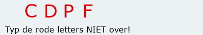 Bevestigingscode