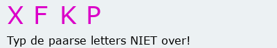 Bevestigingscode