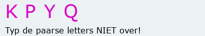 Bevestigingscode