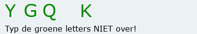 Bevestigingscode