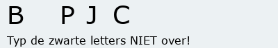 Bevestigingscode