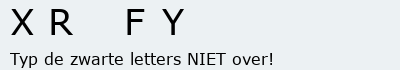 Bevestigingscode