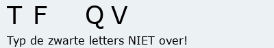 Bevestigingscode