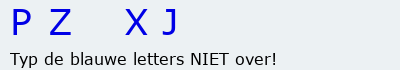 Bevestigingscode