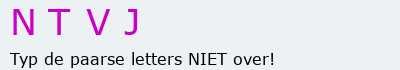 Bevestigingscode