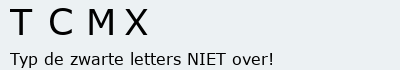 Bevestigingscode