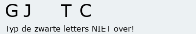 Bevestigingscode