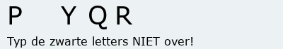 Bevestigingscode