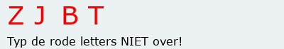 Bevestigingscode