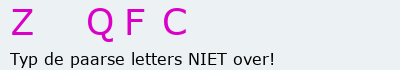 Bevestigingscode