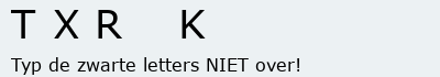 Bevestigingscode
