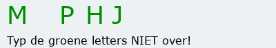 Bevestigingscode