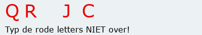 Bevestigingscode