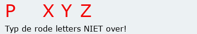 Bevestigingscode
