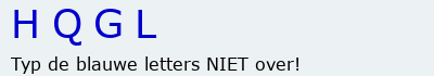 Bevestigingscode