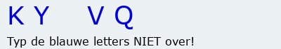 Bevestigingscode