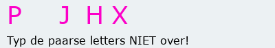 Bevestigingscode