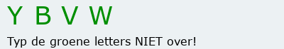 Bevestigingscode