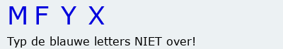 Bevestigingscode