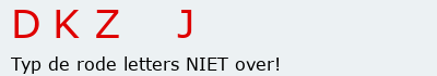 Bevestigingscode