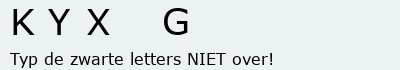 Bevestigingscode