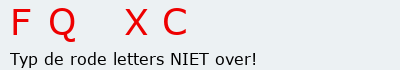 Bevestigingscode