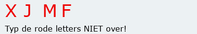 Bevestigingscode