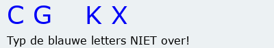 Bevestigingscode