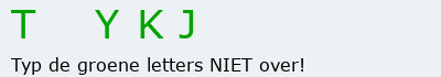 Bevestigingscode