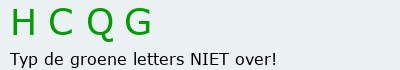 Bevestigingscode