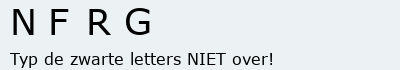 Bevestigingscode