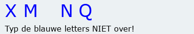 Bevestigingscode