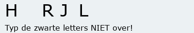 Bevestigingscode