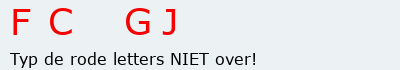 Bevestigingscode
