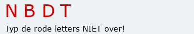 Bevestigingscode
