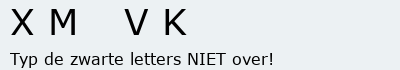 Bevestigingscode