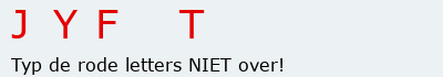 Bevestigingscode