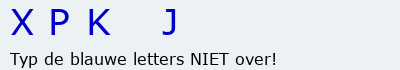 Bevestigingscode