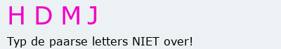 Bevestigingscode