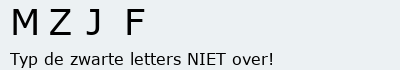 Bevestigingscode
