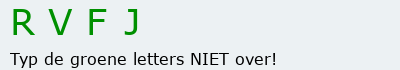 Bevestigingscode